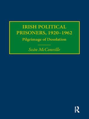 cover image of Irish Political Prisoners 1920-1962